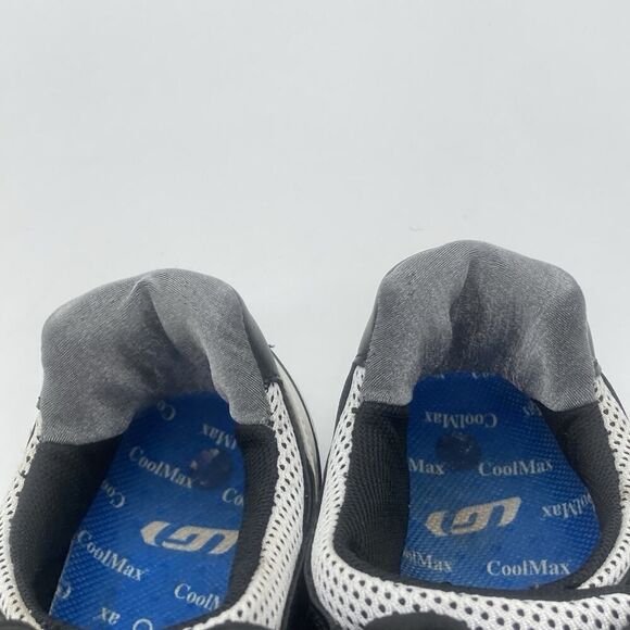 Mens Size 46 B36 Louis Garneau Revo XR3 Road Cycling Shoes Black Hook Loop - Picture 9 of 12